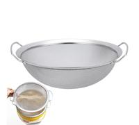 Tamis à mailles fines, tamis à mailles fines | Tamis ronds en acier inoxydable de 60 points | Filtre de lune en émulsion, tamis rond en acier inoxydable, filtre à peinture