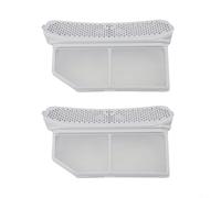 Tamis à peluches pour et pour sèche-linge Siemens 752387, IQ700, IQ500, pour Isensoric, Extra Class, pour Avantixx, pour Constructa, filtre en plastique blanc, filtration efficace des fibres, facile à