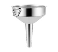 Tamis à sédiments à vin - Outil de filtre en acier inoxydable - Gobelet entonnoir liquide - Aide au de métal de 14 cm avec écran en maille - Accessoire de moulage durable pour le remplissage