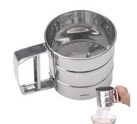 Tamis à sucre en poudre - Tamis manuel à farine | Tamis à matcha à mailles fines | Tamis de cuisine pour la cuisson, écran portable à mailles fines, outils de cuisson pour farines fines, farines