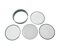 Tamis à Tamis de Jardin avec 4 Tailles de Mailles interchangeables idéales pour Planter Un matériau de Fer léger Vert foncé pour Le Jardinage et Le rempotage