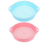 Tamis à Terre de Jardin en PP, Trous de 3mm, Lot de 2