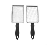 Tamis à terre portable de 21 cm avec prise en main confortable