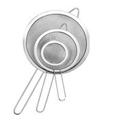 Tamis Cuisine 1 tamis filtrant en maille d'acier inoxydable, cuillère à fente, passoire fine de cuisine à long manche for la cuisson(14cm)
