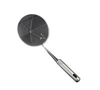 Tamis Cuisine Avec PoignéE Cuillère d'écumoire à mailles fines en acier inoxydable, passoire araignée multifonction avec Long manche for la cuisson des frites et nouilles, 1 pièce(11cm)
