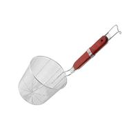 Tamis Cuisine Passoire en acier inoxydable for nouilles, boulettes, panier en maille, friteuse, sécheuse, évier de cuisine(14cm)