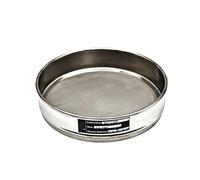 Tamis d'analyse de 20 cm - Tamis de test de laboratoire en acier inoxydable de 600 mailles for l'échantillonnage et l'inspection - Taille des pores de 0,025 mm