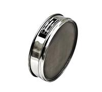 Tamis d'analyse de 20cm, 1 pièce, tamis de Test en acier inoxydable de 600 mailles for l'échantillonnage et l'inspection en laboratoire, taille des pores de 0.025mm