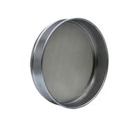 Tamis d'analyse en acier inoxydable 304, diamètre 20cm, 325, ouverture 0.045mm, cadre chromé Durable for les tests en laboratoire, 1 pièce