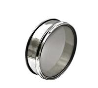 Tamis d'analyse en acier inoxydable de 20 cm - 700 mailles, taille des pores de 0,02 mm, équipement de test en laboratoire for l'échantillonnage et l'inspection(800 Mesh 0.015mm)