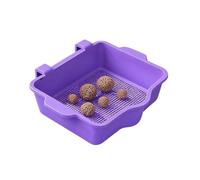 Tamis de Bac à Litière pour Chat Recharge De Filtre À Déchets pour Animaux | Insert tamisant bac à litière Séparation Tri Déchets Animaux Travail Gestion Maison Violet