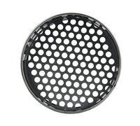 Tamis de Jardin,Ø 6/7/12 mm de Finesse, passoire pour Terre, Pierres, Compost, Sable et Gravier 20cm Rond, métal, Inoxydable