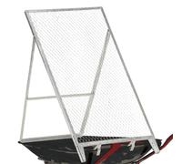 Tamis de Jardin Acier Galvanisé 60x85x89 cm Crépine Grille Compostage vidaXL