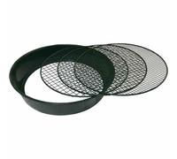 Tamis De Jardin En Métal 3 En 1 Avec 3 Inserts 37 X 32 X 7,5Cm