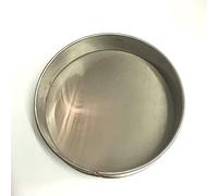 Tamis de Jardin, Tamis de Test for soja, Riz, Farine de sésame, Tamis à échantillons, Filtre en Acier Inoxydable, Cadre chromé, diamètre 20 cm, 0,008 mm - 0,063 mm(360 Mesh)