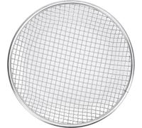Tamis de jardinage en acier inoxydable pour sable, terre et compost avec gants antidérapants 10mm / 0.39in Hole