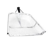 Tamis de jardinage portable avec cadre en acier renforcé pour filtrer les roches du sol multifonction