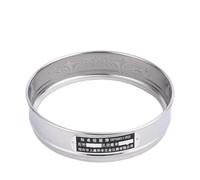 Tamis de laboratoire à mailles, Tamis de laboratoire en acier inoxydable, diamètre 20 cm, maille 10-200, avec couvercle et fond.(180 mesh(0.088mm))