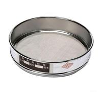Tamis de laboratoire chromé de qualité supérieure ; outil essentiel pour des tests précis dans une taille compacte de 20 cm (100 mailles)