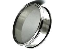 Tamis de laboratoire en acier inoxydable, Tamis d'essai en acier inoxydable 304, diamètre 20cm, maille 12-200, for analyse laboratoire(40 mesh)