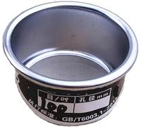 Tamis de laboratoire en acier inoxydable, Tamis d'essai Standard de laboratoire, cadre chromé en acier inoxydable 304, diamètre 5cm, 10-600 for l'échantillonnage(400 mesh(0.0385mm))