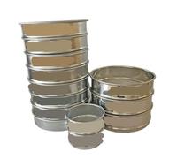 Tamis de laboratoire, Tailles multiples d'analyse de particules de cadre de Chroming de tamis d'acier inoxydable de 70 mailles(40cm)