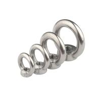 Tamis de levage en acier inoxydable 304, m3 M4 M5 M6 M10 M12(EyeNut,M6 x2pcs)