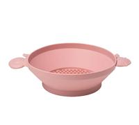 Tamis de plage en silicone souple rose TU