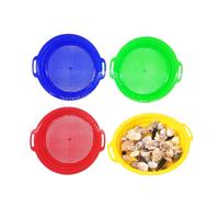 Tamis de Plage Outils Portables pour Tamisage du Sable et des Coquillages 4
