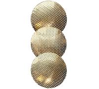 Tamis de Rechange pour encens en Laiton doré - Tamis de Rechange résistant à la Chaleur pour encensoirs et brûleurs d'encens, diamètre 5cm, Ajustement Universel