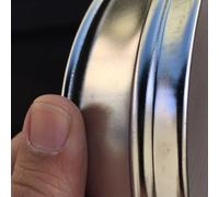 Tamis de sol en acier inoxydable efficace pour une utilisation dans le jardin, parfait pour séparer le sol et les matériaux grossiers (1#)