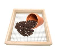 Tamis De Sol En Bois Résistant, Tamis Manuel Pour Roche, Tamis De Jardin, Durable, De Grande Capacité, Outil D'horticulture | Fournitures De Projet De Soins De Pour L