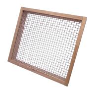 Tamis de sol - Tamis à roches en bois | Tamis de sol multifonction | Tamis à compost en bois | Fournitures de jardin réutilisables | Outil de grande capacité pour la préparation du compost