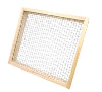 Tamis De Terre De Jardin - Tamis À Main Pour Roches, Compost Robuste | De Jardinage Manuel Portable Pour Femmes Et Hommes, Filtre À Feuilles De Sable, Filet À Mailles Métalliques, Outil De Netto