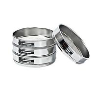 Tamis de Test 304SS, 1 pièce, tamis d'échantillonnage Standard de laboratoire de 20 cm de diamètre avec maille 14-200 for une Filtration précise(80 mesh)