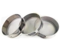 Tamis de test de laboratoire standard 20 cm - en acier inoxydable 304 avec cadre chromé - 10-200 mailles - 1 pièce(180 mesh(0.088mm))