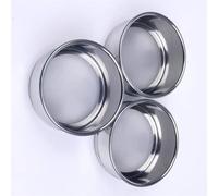 Tamis de test économique 50 mailles, ouverture de 0,3 mm, cadre en acier chromé, tamis for l'analyse des particules, 1 pièce(20cm)