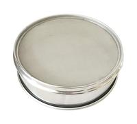 Tamis de test économique Tamis en acier inoxydable 270 mailles avec cadre chromé for l'analyse des particules 1 pièce(40cm)