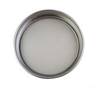 Tamis de test en acier inoxydable, 20 cm en maille chromée pour échantillon de laboratoire avec maille 304 pour analyse de taille des particules médicale et industrielle (12 mailles)