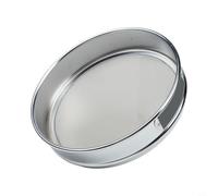 Tamis de test en acier inoxydable de 20 cm, maille 304 pour criblage d'échantillons de laboratoire, cadre chromé, maille 4-600 pour filtration du sol, du sable, des médicaments (60 mailles)