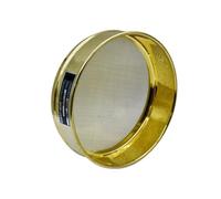 Tamis de test en cuivre de haute précision for analyse en laboratoire, diamètre 20 cm, 10-325, dispositif sans couture for un échantillonnage précis(80 mesh)