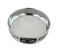 Tamis de test professionnel en acier inoxydable avec 20 cm de diamètre, pour séparation des matériaux de laboratoire, maille 10 100 (30 mailles)