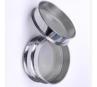 Tamis d'essai à mailles 325, ouverture de 0.045mm, tissu métallique en acier inoxydable, tamis à cadre en acier chromé 1 pièces(30cm)