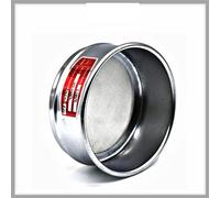 Tamis d'essai en acier inoxydable, Tamis d'analyse de laboratoire en acier inoxydable 304, 10 cm, maille 12-200(12 mesh)