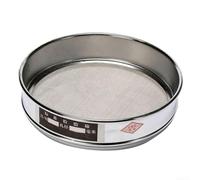 Tamis d'essai en maille chrome 20cm pour inspection(5 mesh)