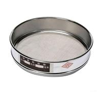 Tamis d'Inspection 20cm pour Analyse pour sol pour industriel(400 mesh) | Mailles multiples 4-600, séparation précise particules, pour robuste, usage pour industriel et alimentaire