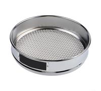 Tamis d'inspection standard de 20 cm de diamètre avec cadre épais double couche et maille inoxydable 304 pour applications de traitement de l'eau du charbon et de la métallurgie alimentaire, 4 à 600