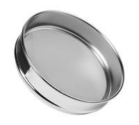 Tamis d'inspection standard de 20 cm de diamètre avec cadre épais double couche et maille inoxydable 304 pour les applications de traitement de l'eau du charbon et de la métallurgie alimentaire, 4-600