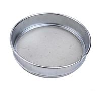 Tamis en acier inoxydable de 20 cm, écran en maille de laboratoire de qualité 304 pour l'analyse des particules de sable, cadre de tamis de grains de farine, outil d'inspection minérale de cendres