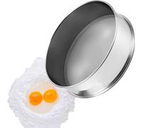 Tamis en acier inoxydable pour la farine Tamis de cuisine à mailles fines avec 40 mailles Tamis à farine de haute qualité en acier inoxydable Accessoires de cuisson pour chaque cuisine
